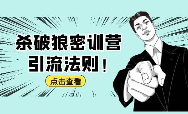 杀破狼密训营：B站霸屏引流的原理及方式+搭建赚钱的内容法则-副业资源站 | 数域行者