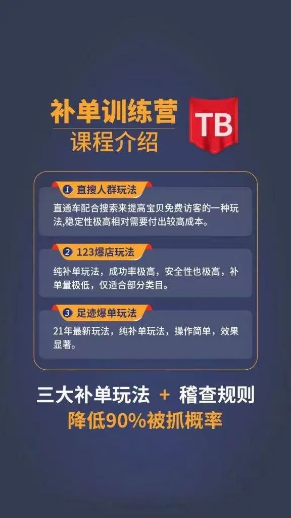 数据蛇淘宝2021最新三大补单玩法+稽查规则，降低90%被抓概率-副业资源站 | 数域行者