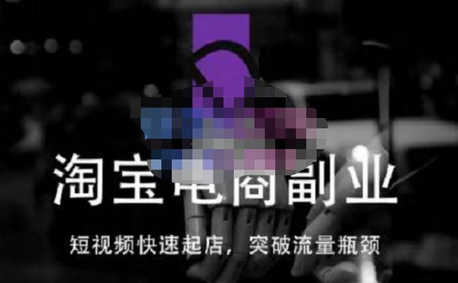 蓝Sir派·淘宝短视频快速起店，替代传统搜索方式，学会做一个不一样的淘宝店-副业资源站 | 数域行者