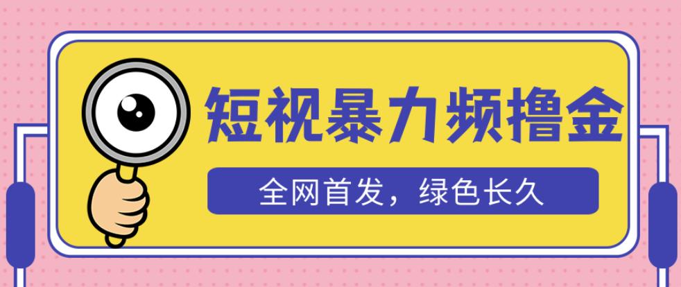外面收费1680的短视频暴力撸金，日入300+长期可做，赠自动收款平台-副业资源站 | 数域行者