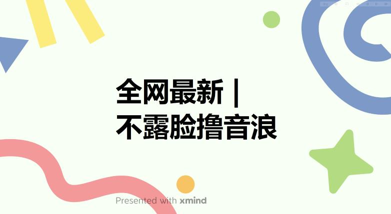 全网最新不露脸撸音浪，跑通自动化成交闭环，实现出单+收徒收益最大化【揭秘】-副业资源站 | 数域行者