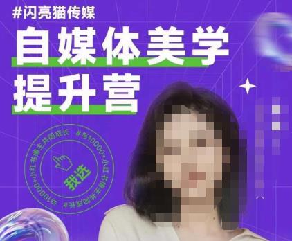 自媒体美学提升营，手把手带你提升品牌审美，做一个有调性的博主-副业资源站 | 数域行者