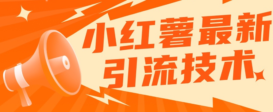小红书最新引流技术，真正实现解放双手暴力引流-副业资源站 | 数域行者