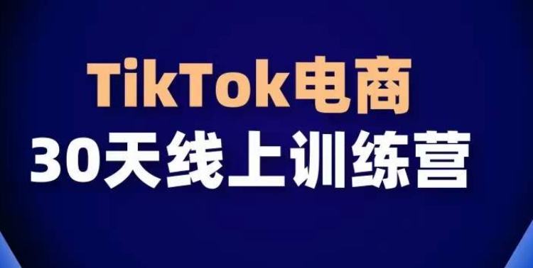 TikTok电商带货30天线上课，不可错过的全球流量洼地！-副业资源站 | 数域行者