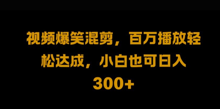视频号零门槛，爆火视频搬运后二次剪辑，轻松达成日入1k【揭秘】-副业资源站 | 数域行者