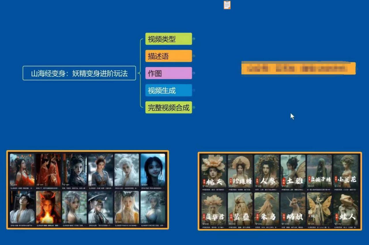 云天AI山海经变身视频教程，妖精变身进阶保姆级教学-副业资源站 | 数域行者